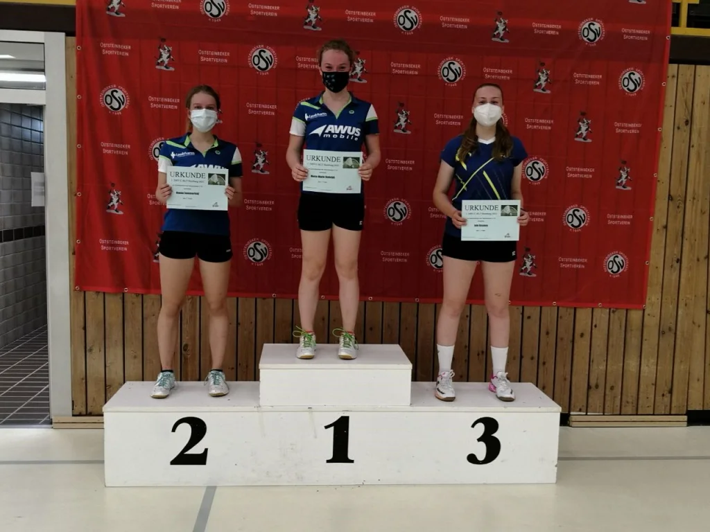 Platz 1 und 2 für Mette und Hanna. Foto: Michael Hewelt