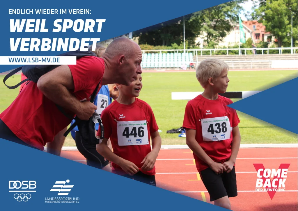 Endlich wieder im Verein: WEIL SPORT VERBINDET
