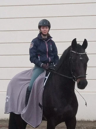 Carolina Romanowski mit Donnerfee | Foto: privat