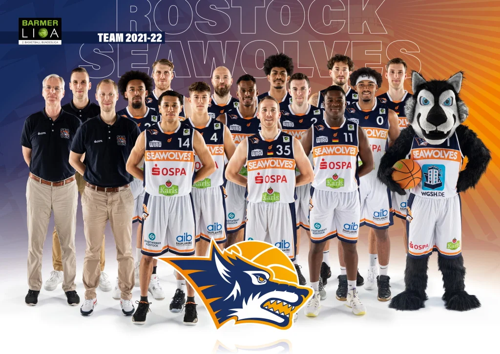 Teamfoto: Rostock Seawolves 2021/2022