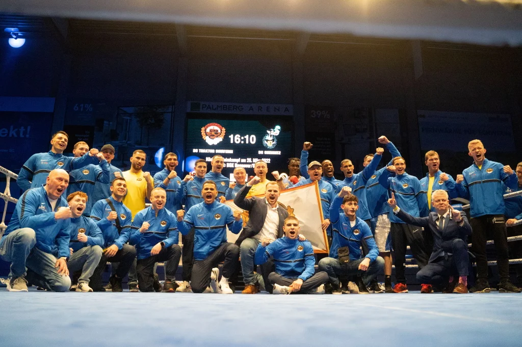 Teamfoto: © Boxclub TRAKTOR Schwerin Box-Bundesliga: Traktor-Boxer wollen Münchner Löwen zähmen