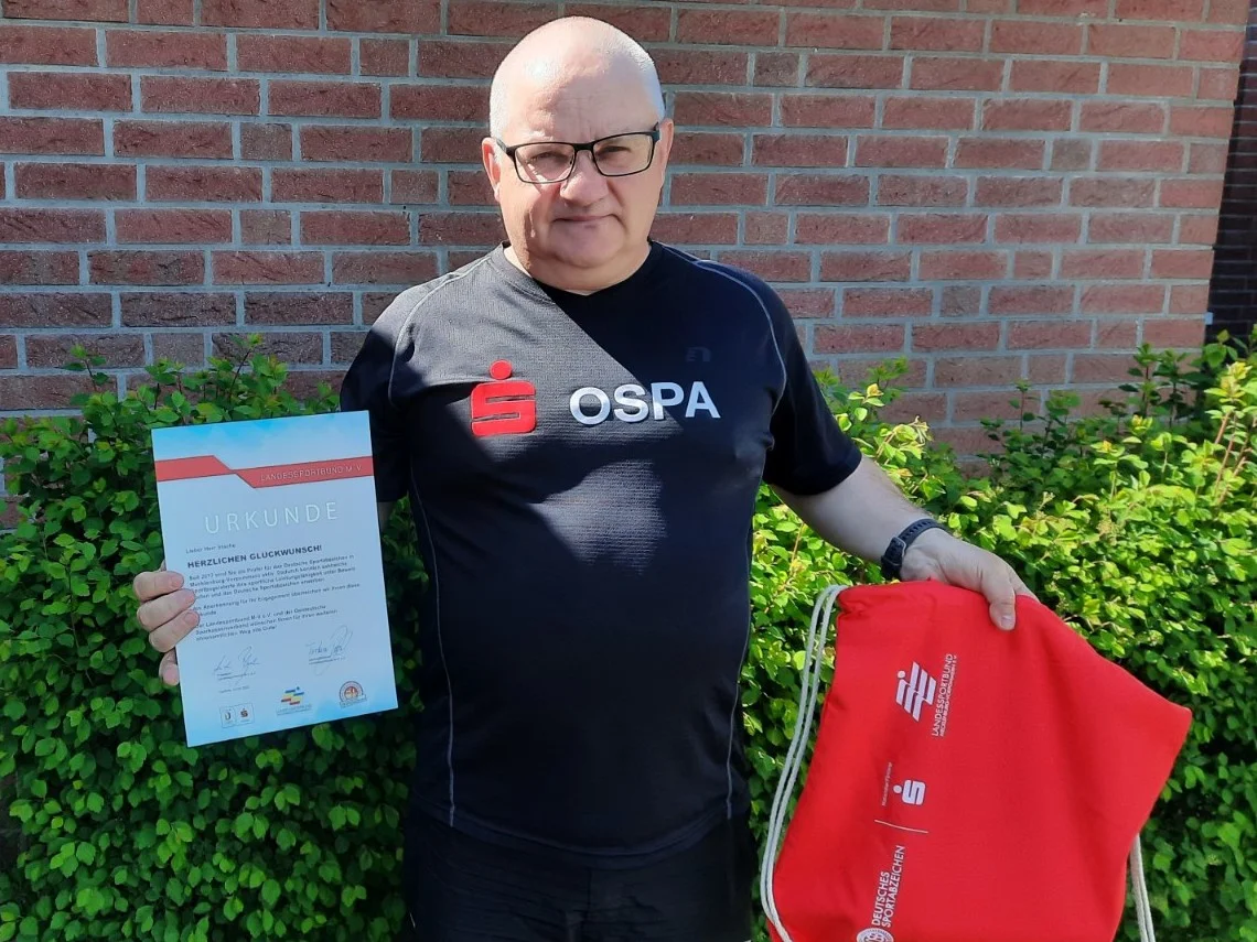 Sportabzeichen-Abnahme wird wahrgenommen und anerkannt