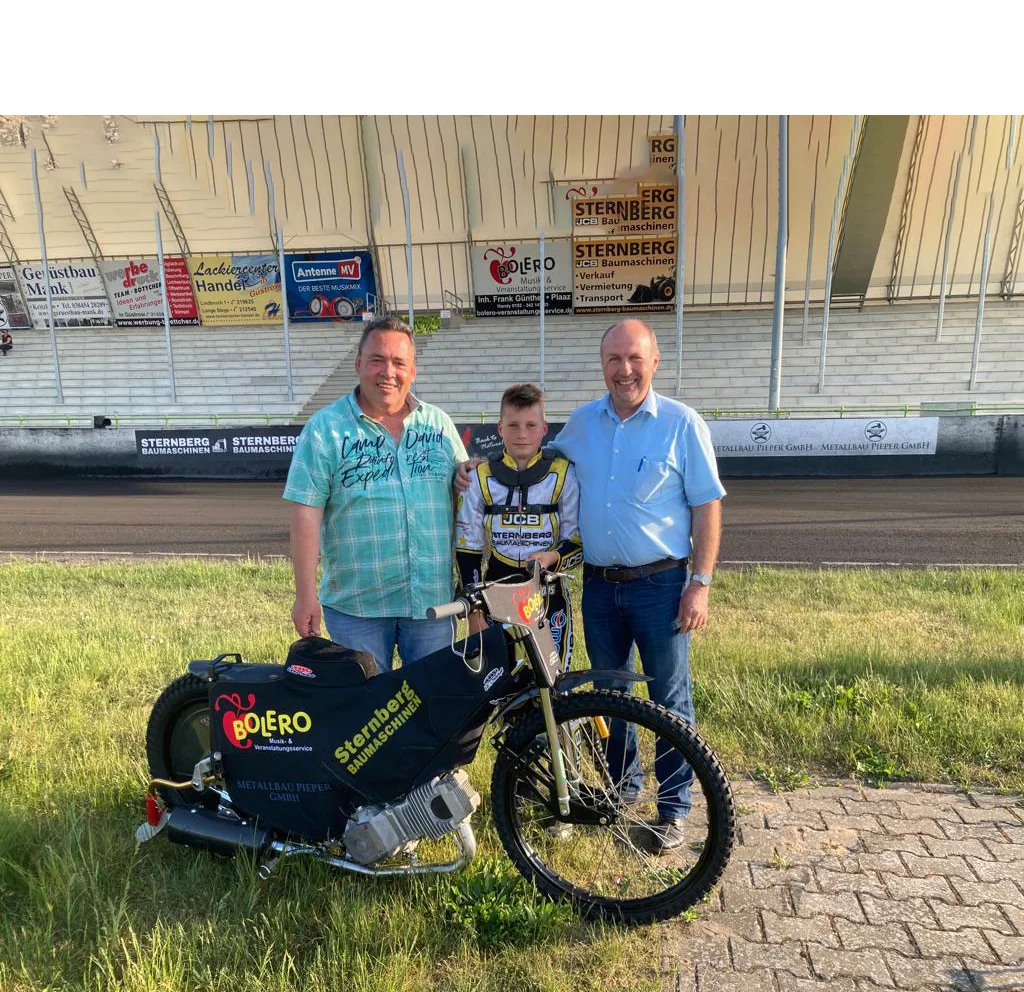 Diese Speedwaymaschine gibt es zu Pfingsten zu gewinnen.