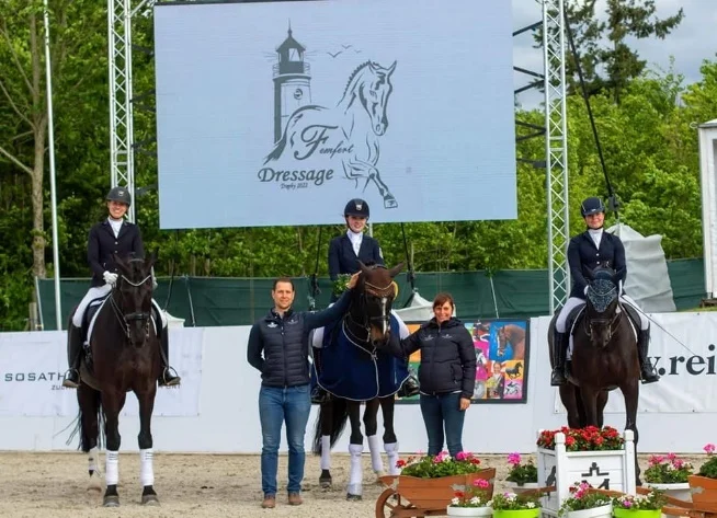 Antonia Kurp aus Kloster Wulfshagen startet für den Reitverein Rostocker Heide