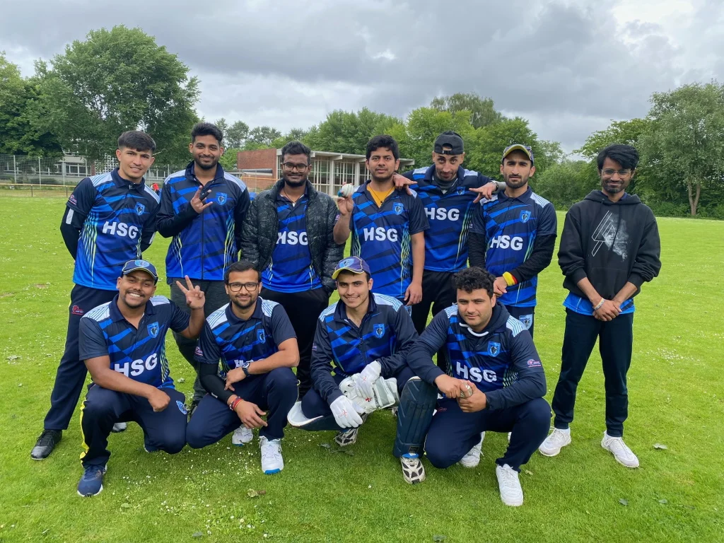 Die Cricket-Mannschaft der HSG Uni Rostock (Foto: Birgit Hakenberg)