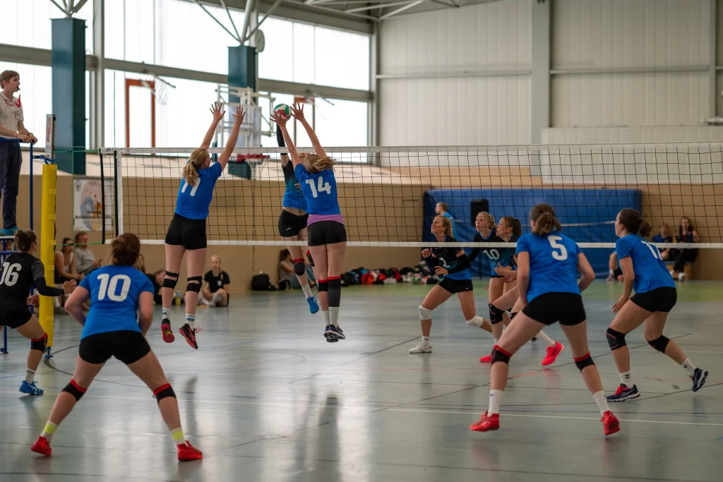 Hochschulmeisterschaftsfinale Köln gegen Münster | Foto: Christian Lanz DHM Volleyball Damen Finale: Köln gegen Münster