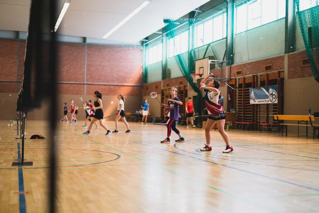 Über 100 Badmintonsportler:innen folgten der Einladung des BSC | Foto: Stefan Pasch, BSC 95 Schwerin