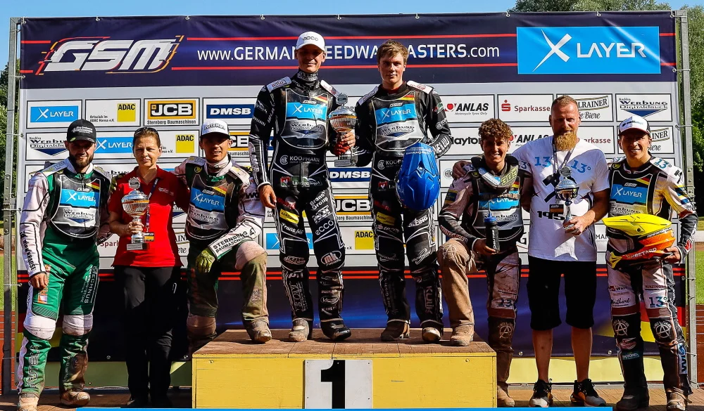 German-Speedway-Masters: Podestplätze für Mecklenburger Teams
