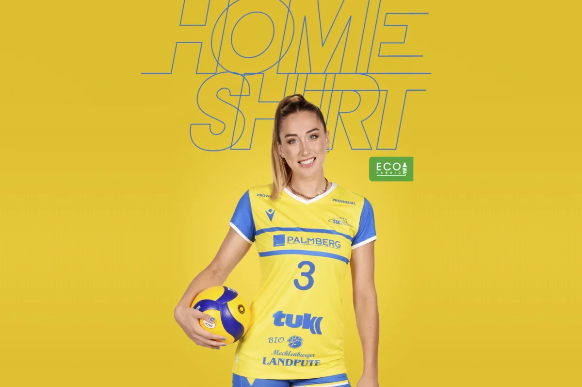 SSC Palmberg Schwerin präsentiert das neue nachhaltige Heimtrikot