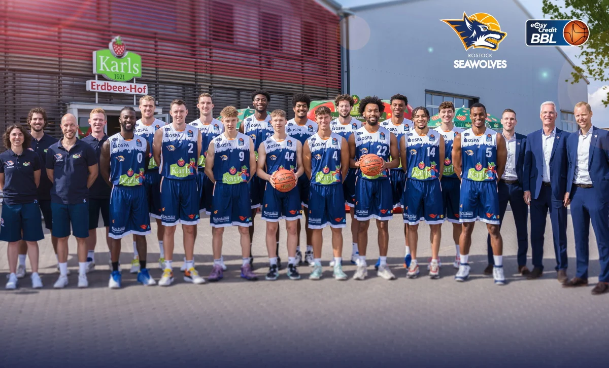Teamfoto 2022/2023 Rostock Seawolves | Foto: Gunnar Rosenow