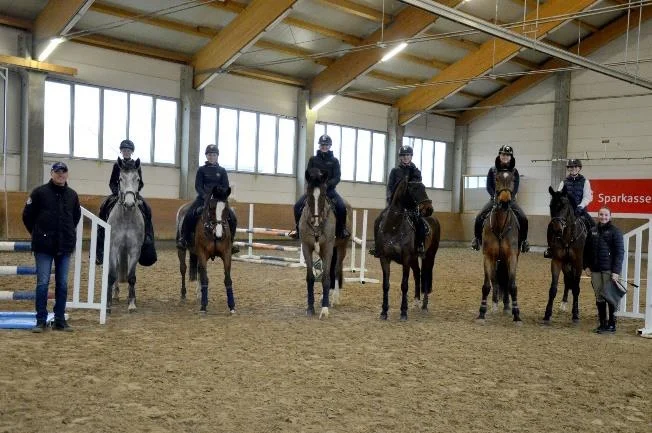 Winterarbeit bei MVs Pferdesportlern