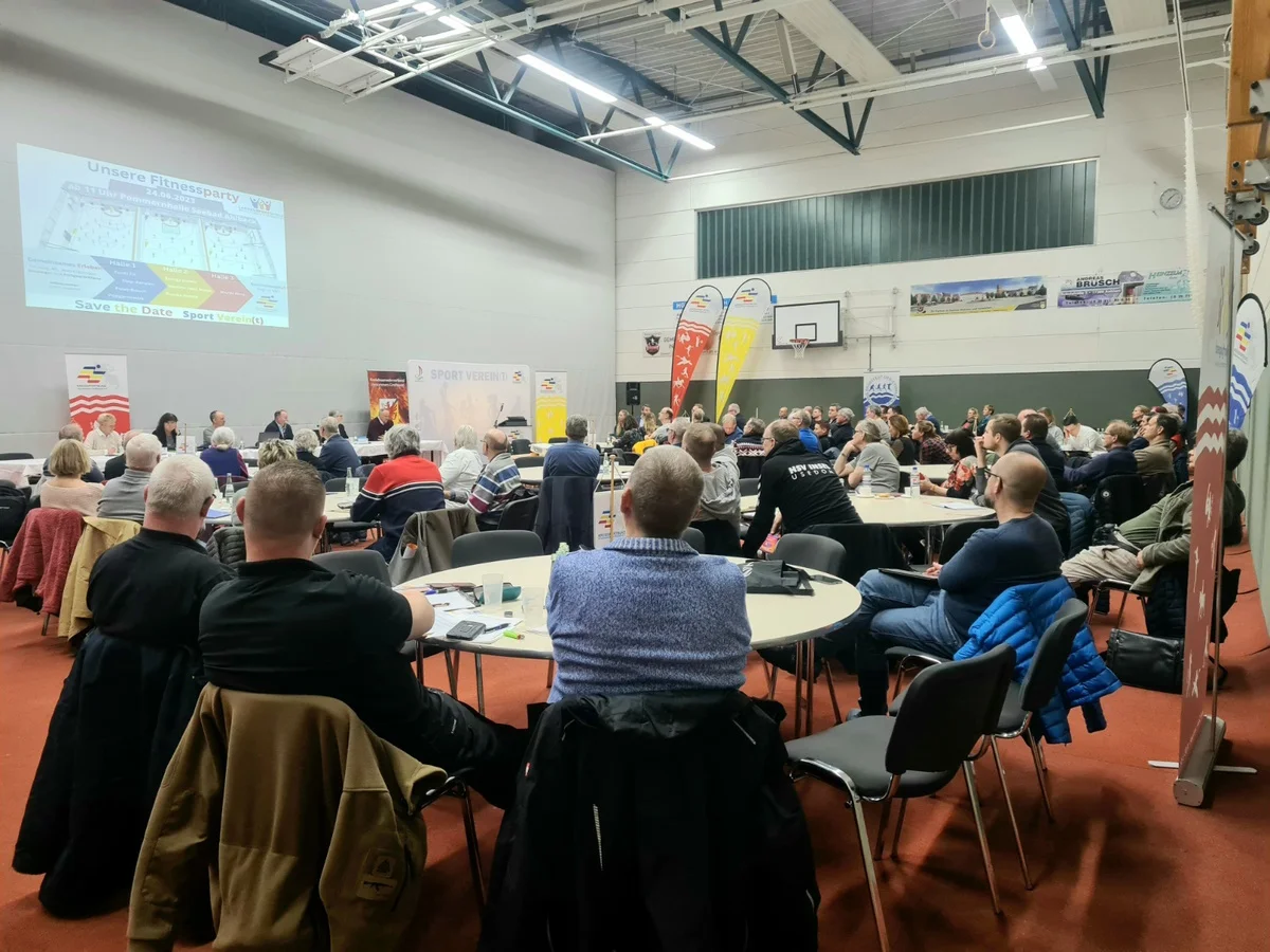 Ordentlicher Kreissporttag im Anklamer Volkshaus abgehalten