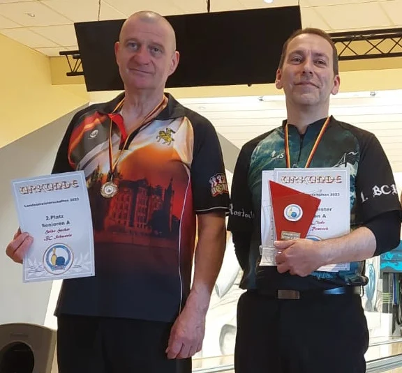 René Linde wird Bowlingmeister der „jungen“ Alten