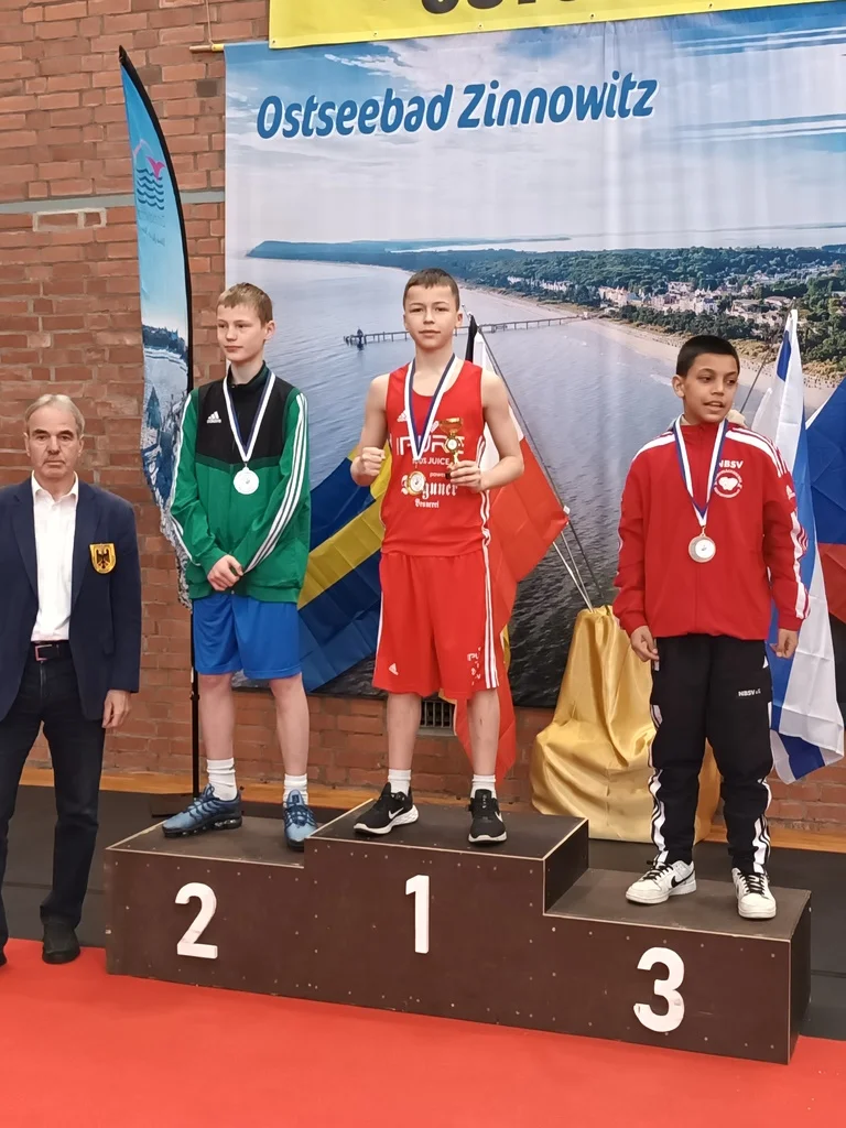 1. Platz für Radomyr Savchenko (Foto: Boxclub TRAKTOR Schwerin)