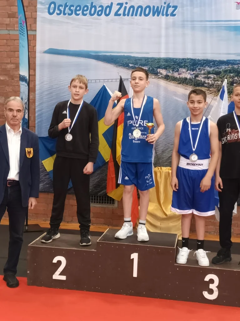 1. Platz für Robert Shamovoyan (Foto: Boxclub TRAKTOR Schwerin)