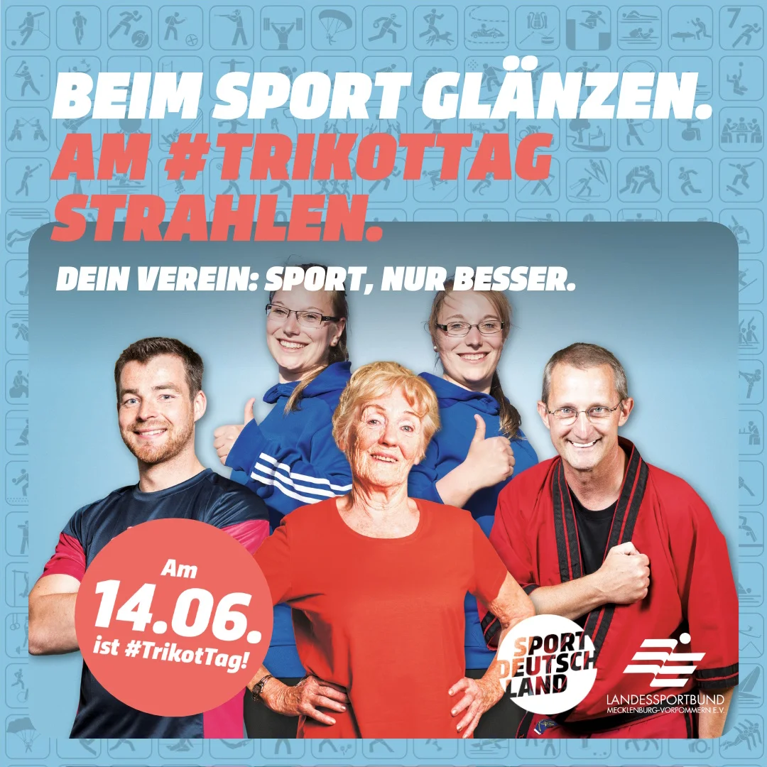 Erster bundesweiter Trikottag am 14. Juni 2023