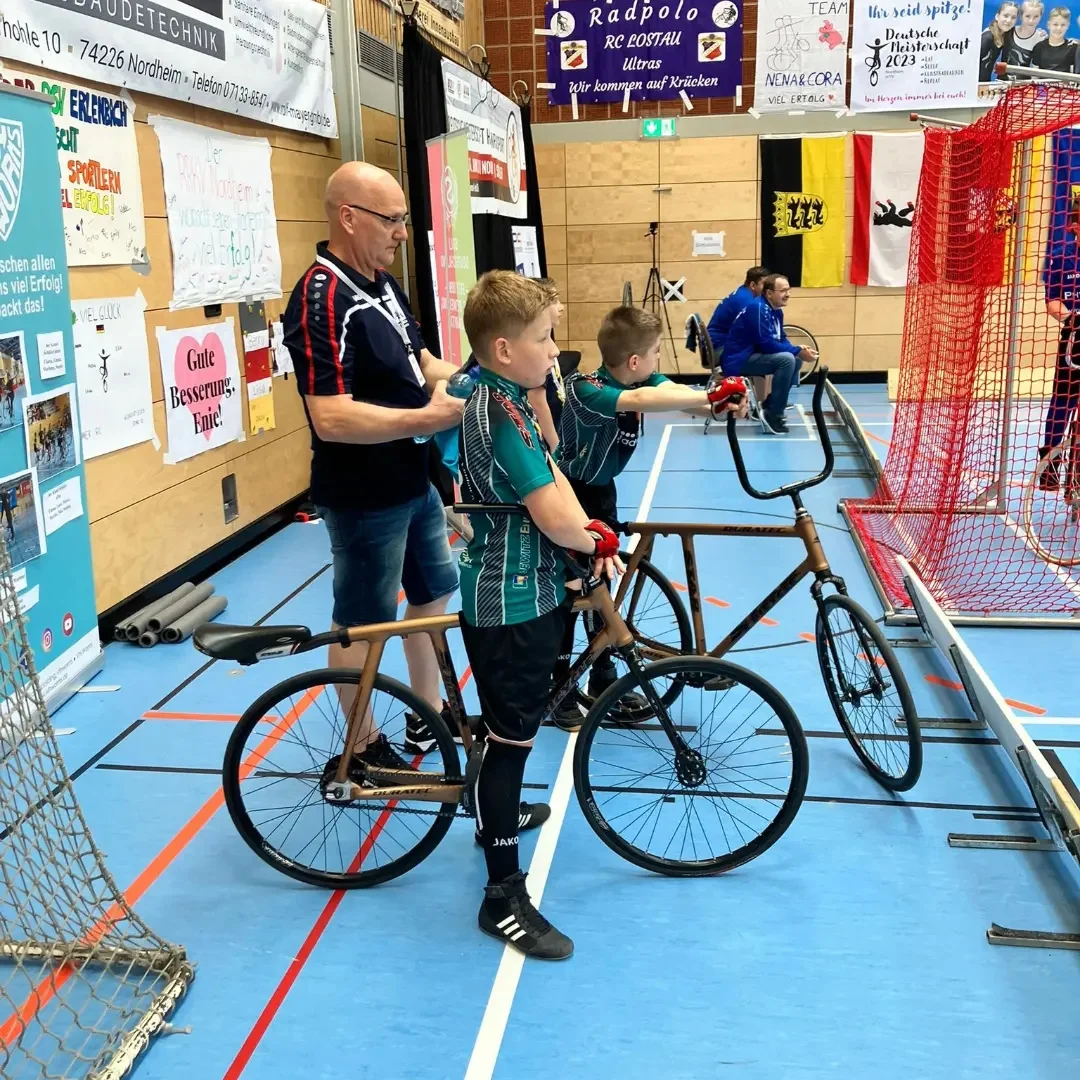 Lüblower Radballer auf Platz 5 bei der Deutschen Meisterschaft