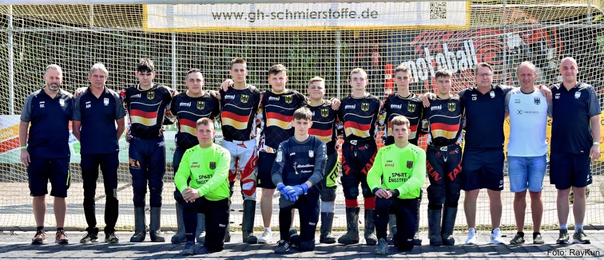 Deutsche Juniorennationalmannschaft Motoball, Foto: RayKun