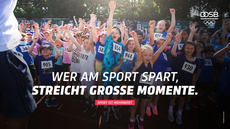 Start der Kampagne „Sport ist Mehrwert“
