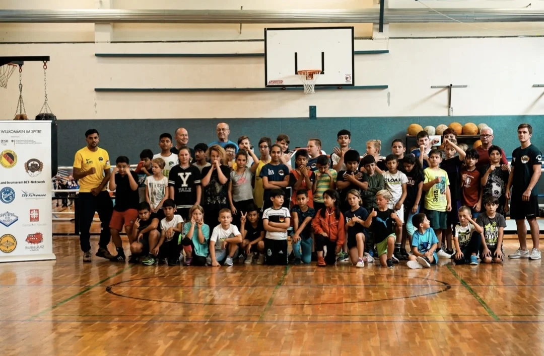 Foto: © Boxclub TRAKTOR Schwerin Gruppenbild vom Aktionstag „Willkommen im Sport“