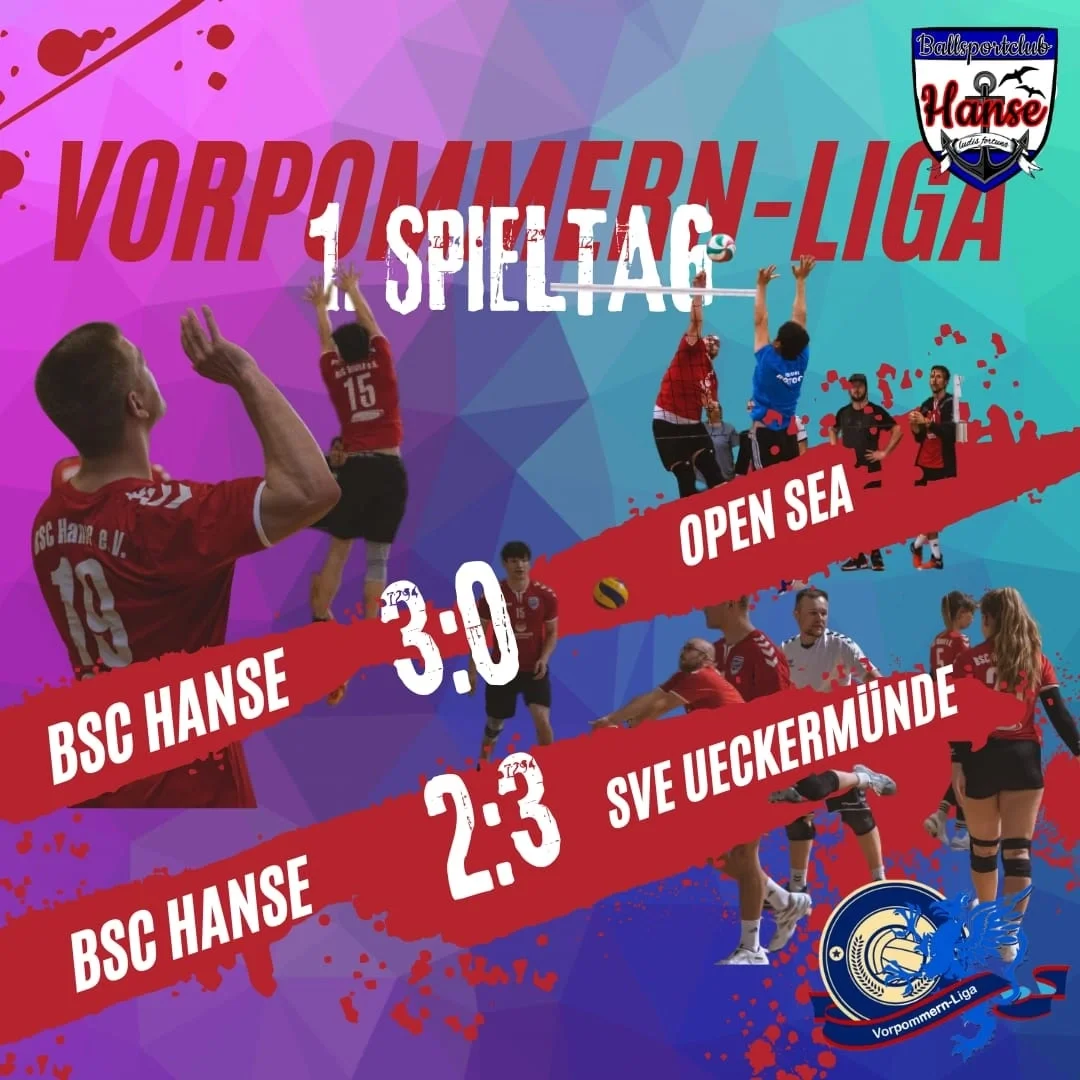 Erster „Aufschlag“ für den BSC Hanse