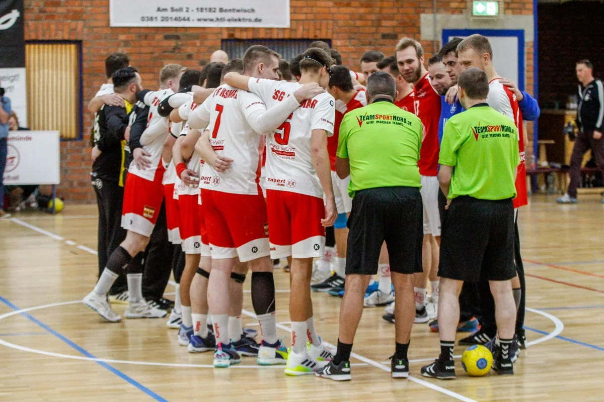 Foto: © Maria Kraus Die 1. Herren der TSG Wismar in Aktion
