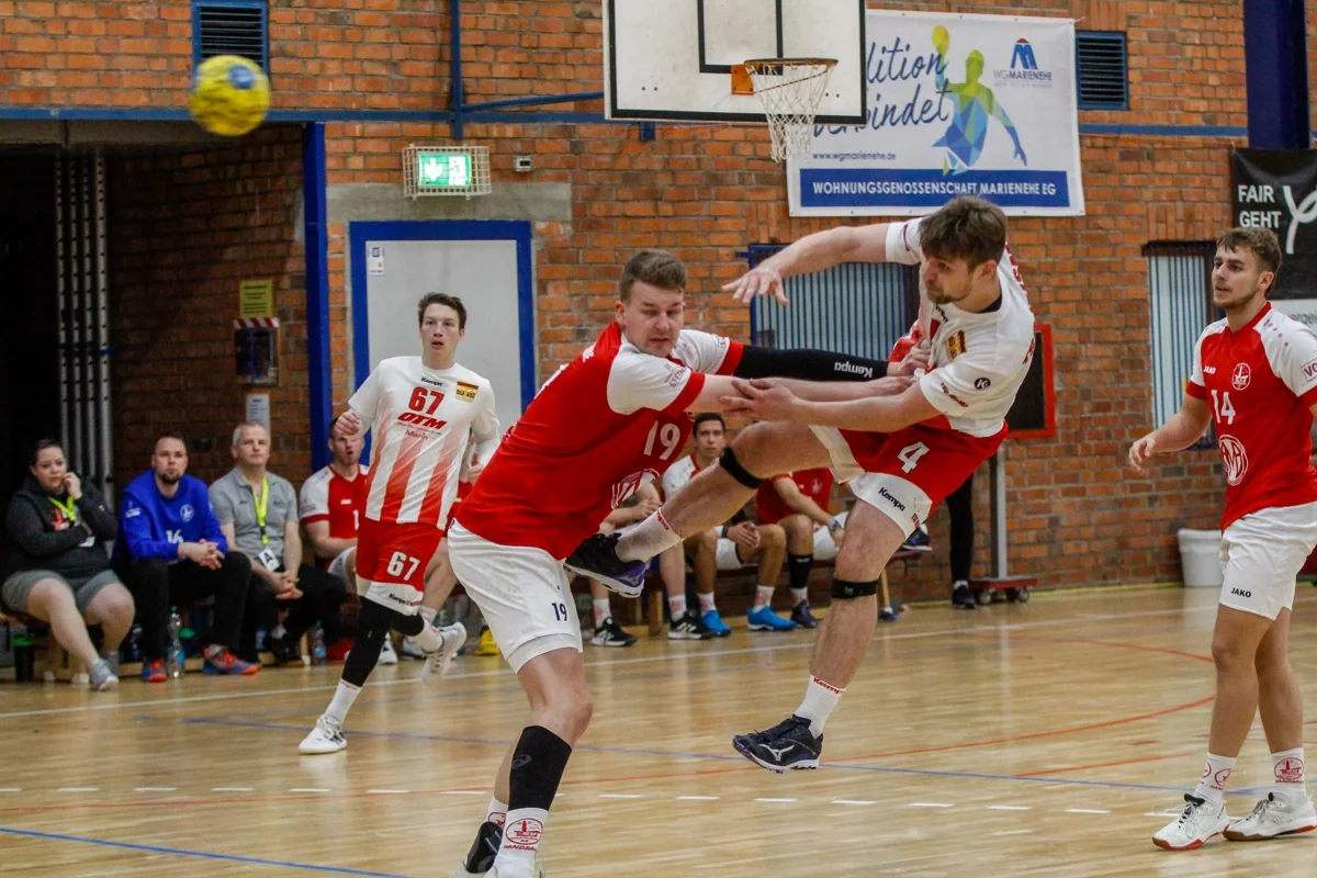 Foto: © Maria Kraus Die 1. Herren der TSG Wismar in Aktion