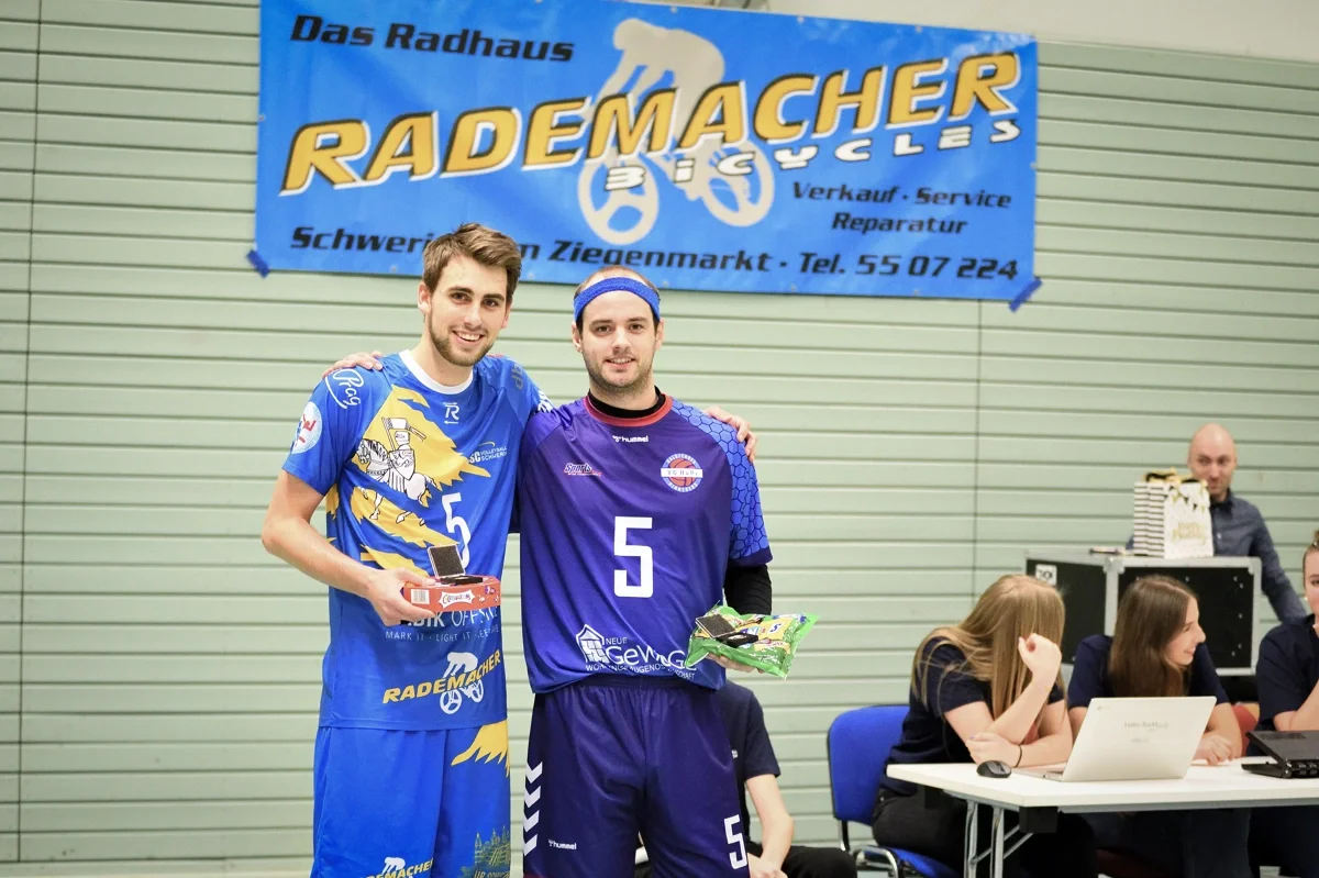 MVP Vincent Lemke (links) und David Rietz (Foto: Udo Fietz)
