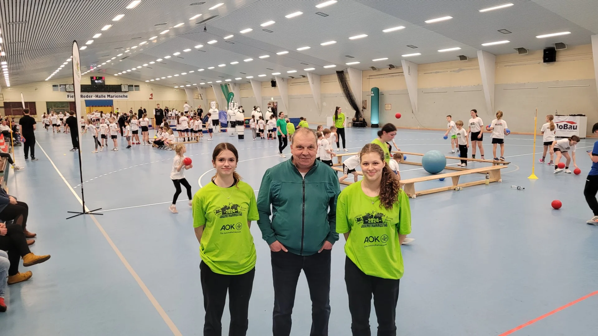 Über 120 sportbegeisterte Kinder in Marienehe