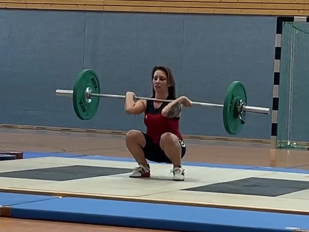 Sarah Hoge (Foto: Majana Potrikus) Gewichtheberin des Malchower Athletenclubs