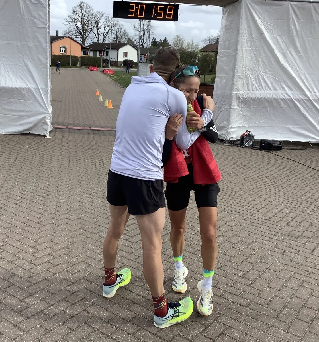 Haffmarathon mit neuen persönlichen Bestzeiten