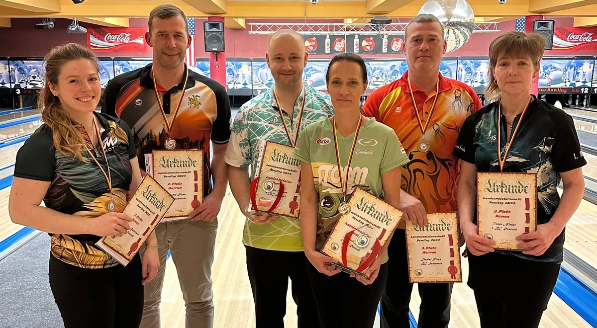 Rostock sichert sich alle Einzeltitel der Bowlingmeisterschaften