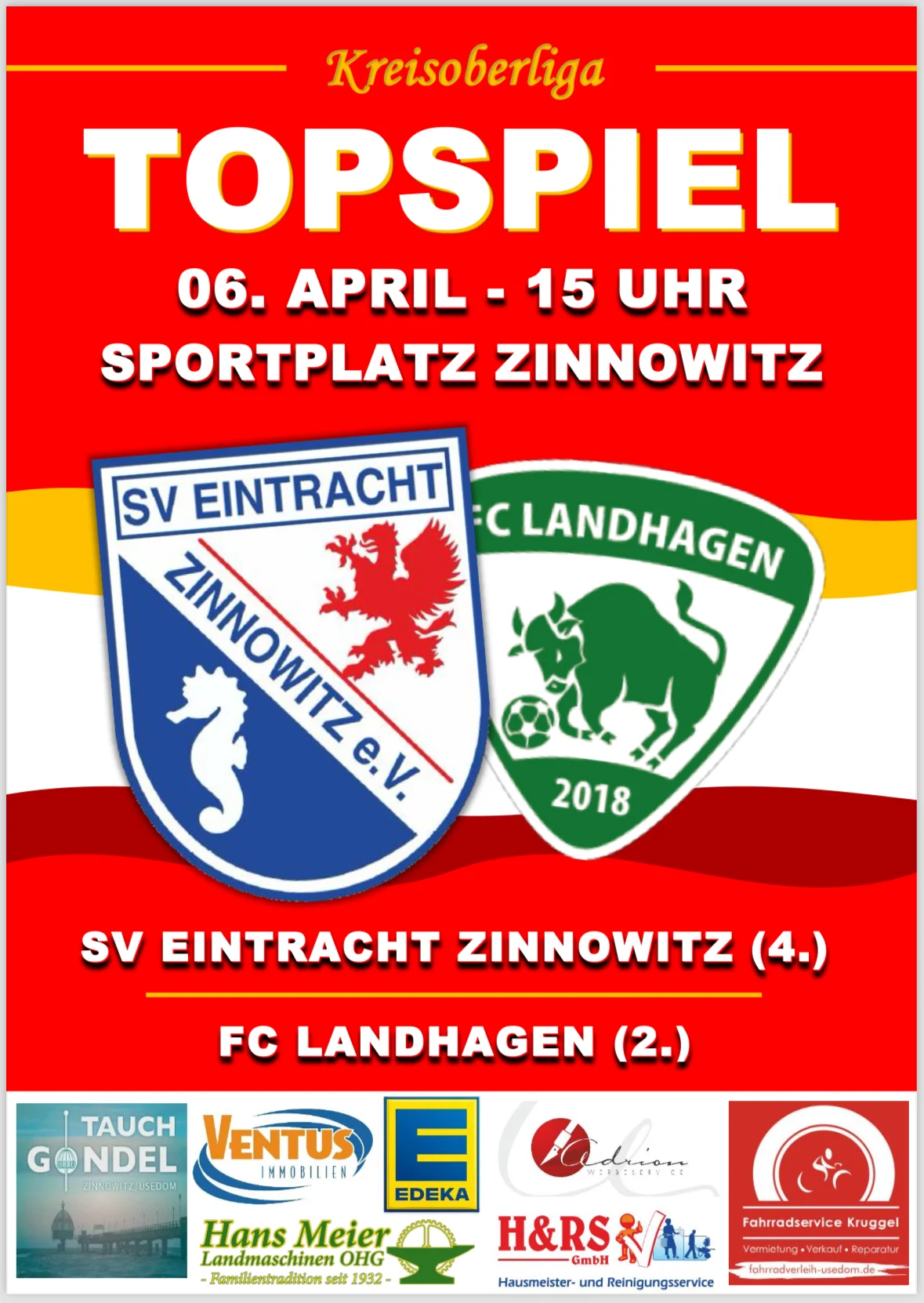 Spitzenspiel zur Einweihung