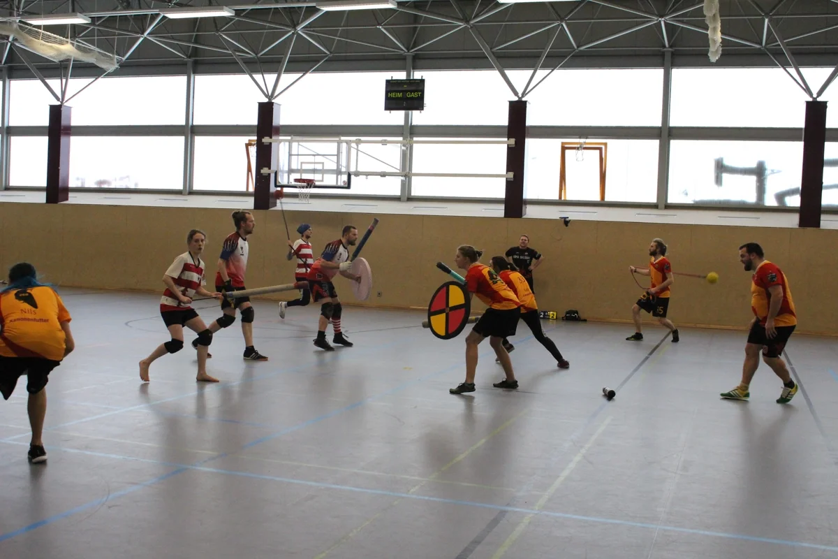 Likedeeler (rotgelb) vs Blutgrätsche (Lübeck) | Foto: Likedeeler