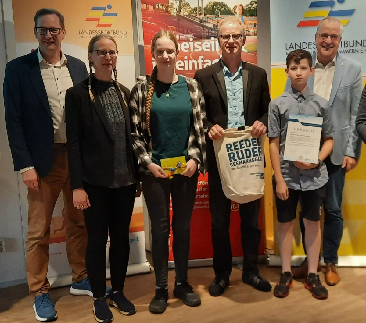 Sportabzeichen Wettbewerb der Sparkassen – Familie Blum ist Top fit!