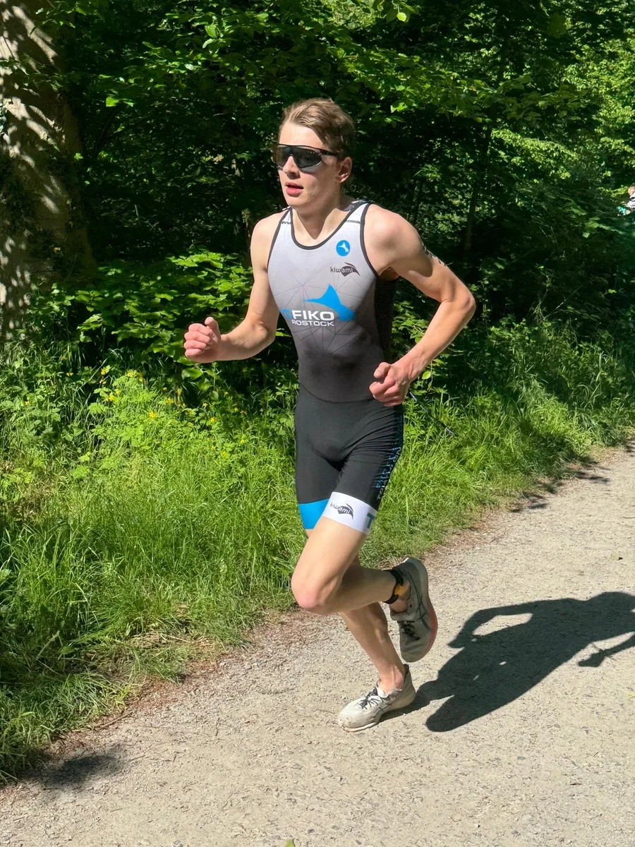 Enno Freyhof auf der Laufstrecke (Foto: Peter Wagner)