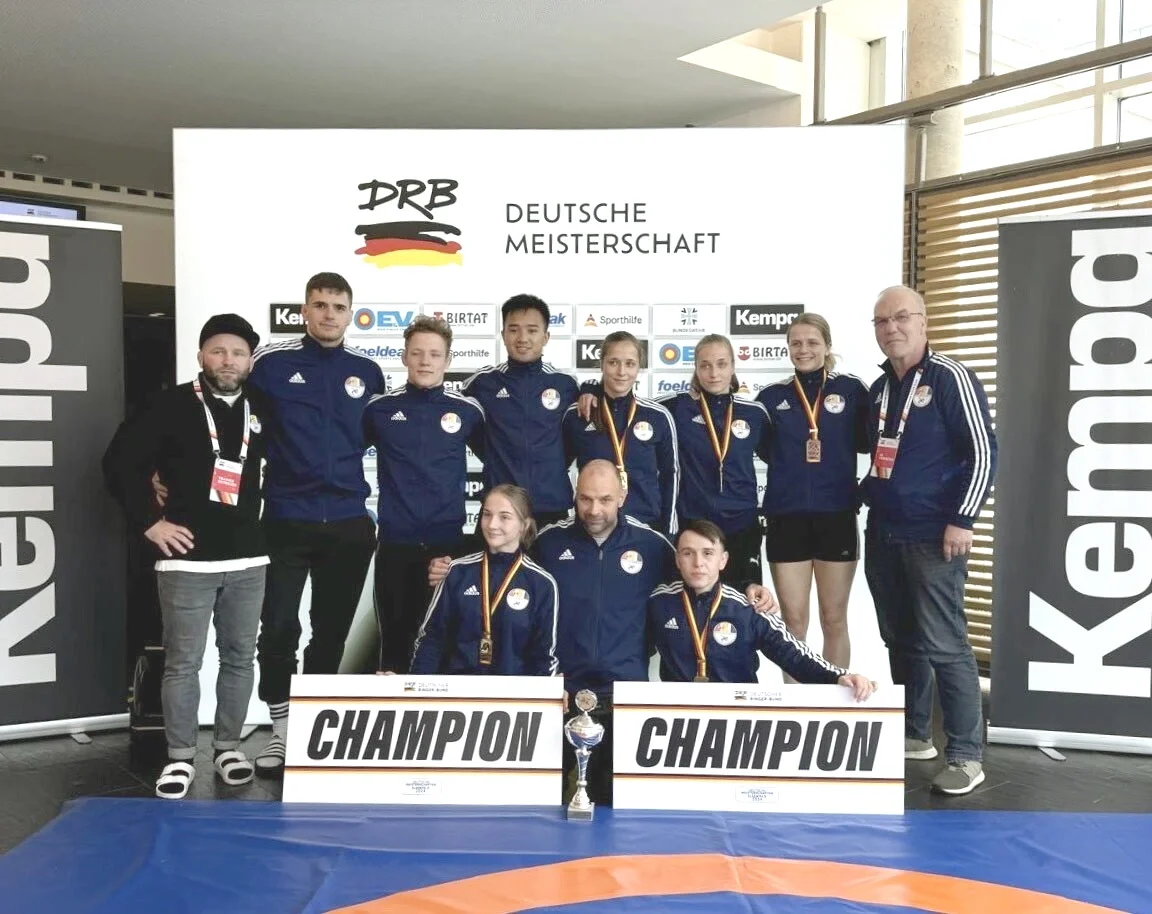 Fünf DM-Medaillen gewann das Team des Ringerverbands MV im bayerischen Elsenfeld (Foto: RVMV)