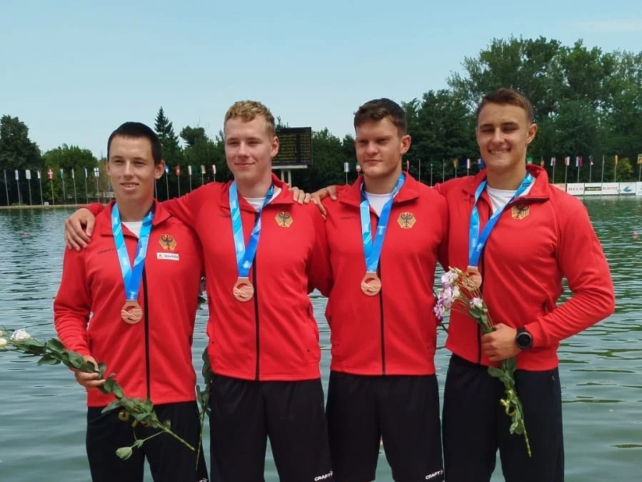 Bronze bei der Junioren-WM im Kanu-Rennsport
