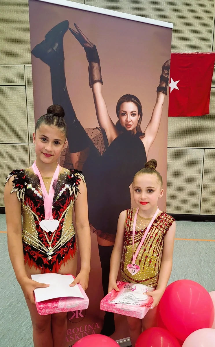 Jana und Yewa überzeugten beim KR Friendship Cup 2024 (Foto: TSV Schwerin)