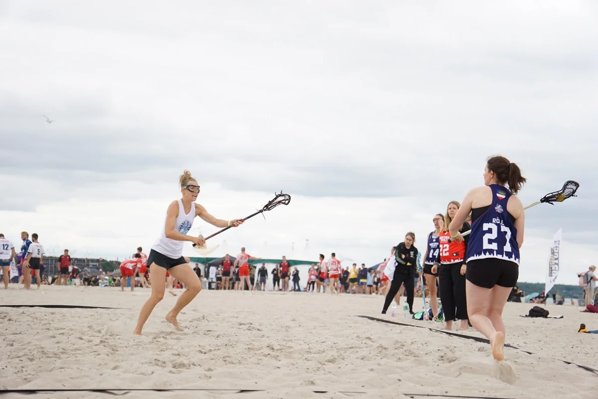 Spannende Spiele beim „Lax at the Beach“ der Rostock Seals (Foto: Stefan Schröder)