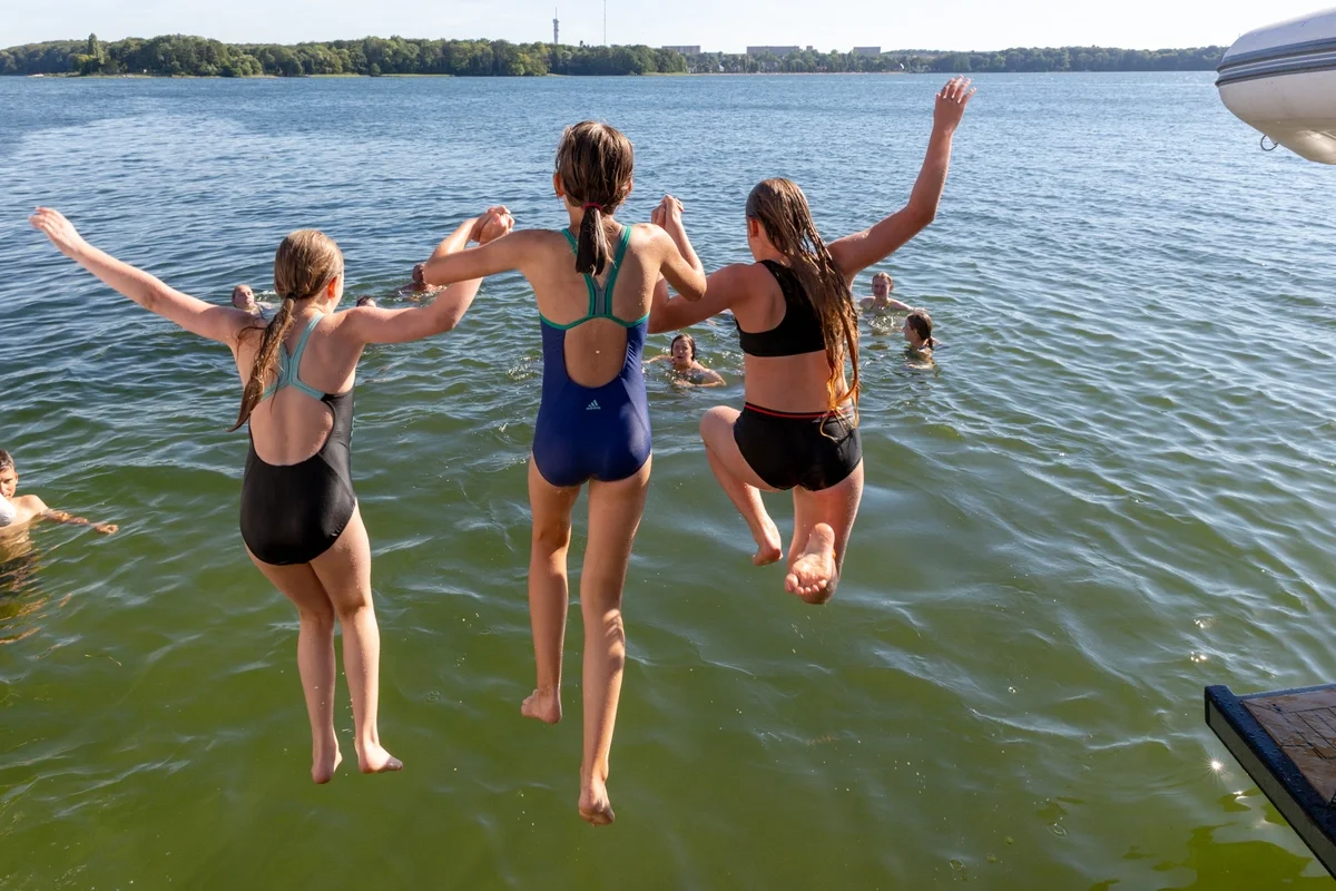 Ferienstart im Segel-Camp am Heidensee