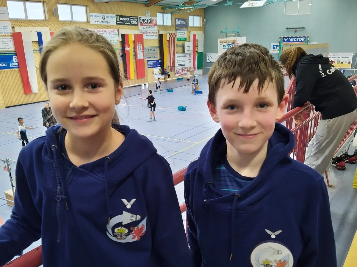 Charlotte Dettmann (Schwerin) und Lucas Jeschke (Neubrandenburg) werden auch bei den Norddeutschen Meisterschaften zusammen auf dem Feld stehen. (Foto: BSC 95 Schwerin)