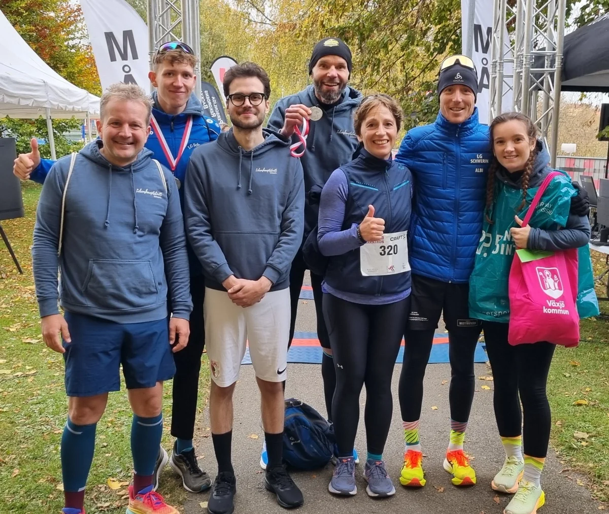 Laufend zu neuem Schwung beim Växjö Marathon