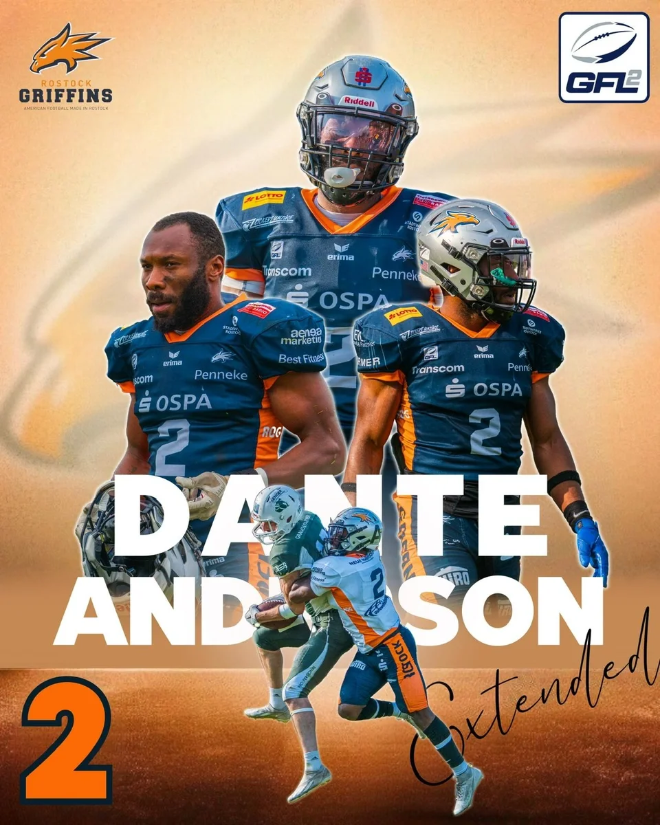 Defensive Back Dante Anderson (Foto: © Annemarie Ulbricht – anni.focus)