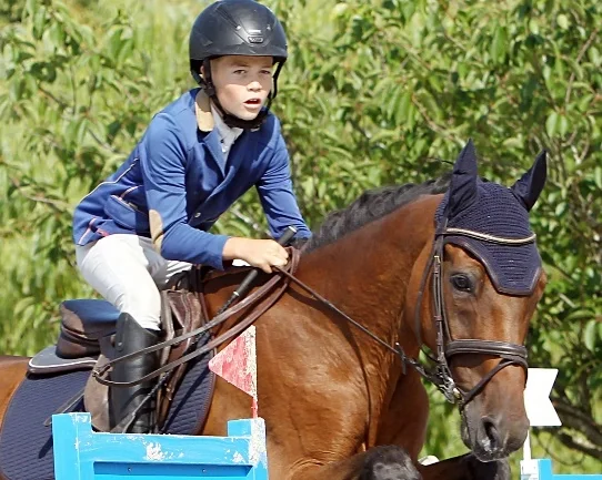 Fritz Michel Horn Fünfter im Partner Pferd Junior Cup