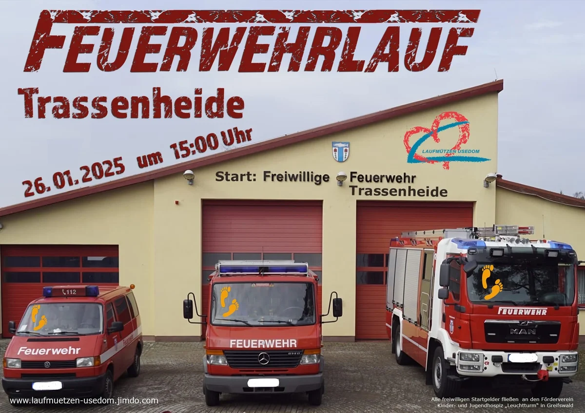 Laufend Gutes tun trifft auf Retten, Helfen, Bergen und Löschen