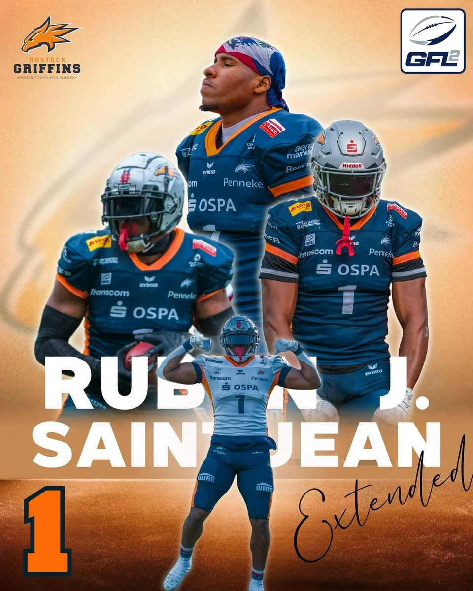 Wide Receiver Ruben SAINT-JEAN (Foto: © Annemarie Ulbricht – anni.focus)