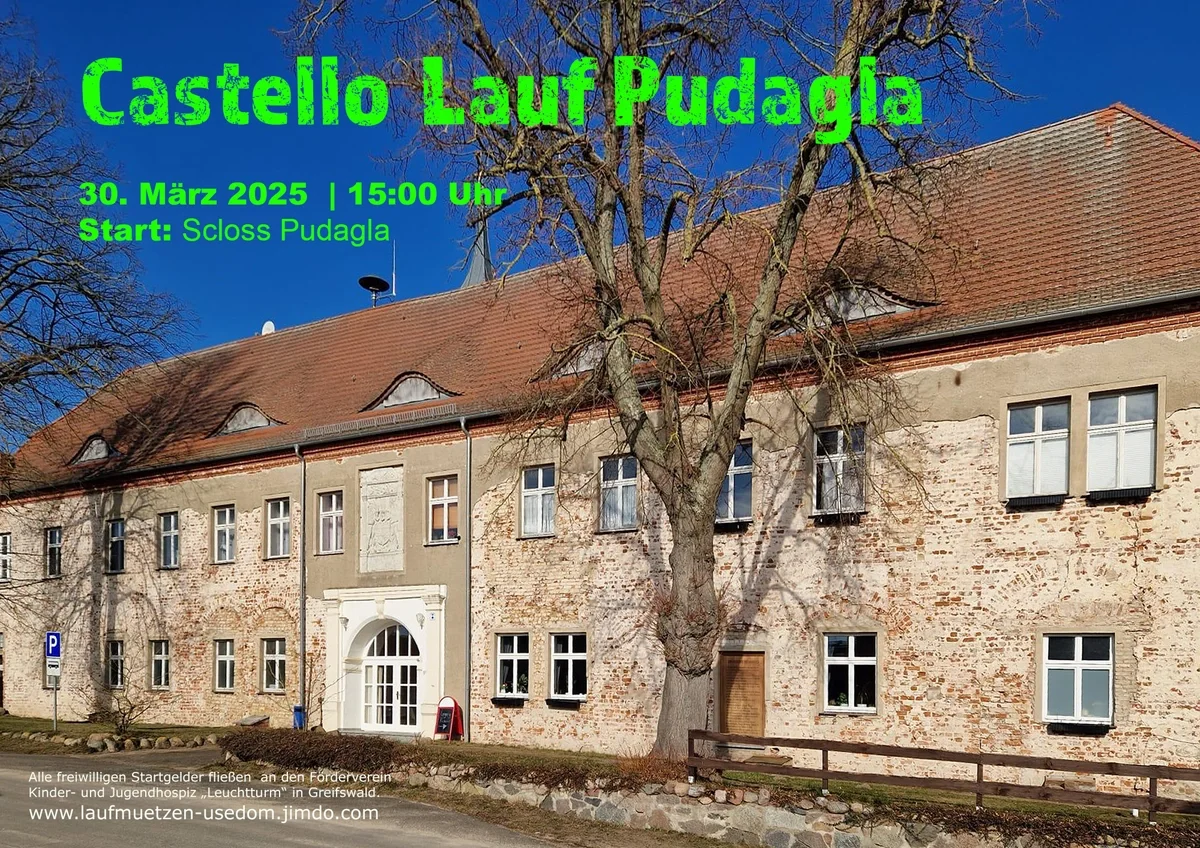 Laufmützen Usedom freuen sich auf Castello Lauf Pudagla