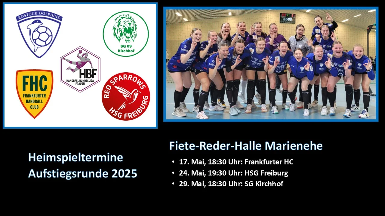 Drei Heimspiele in Folge