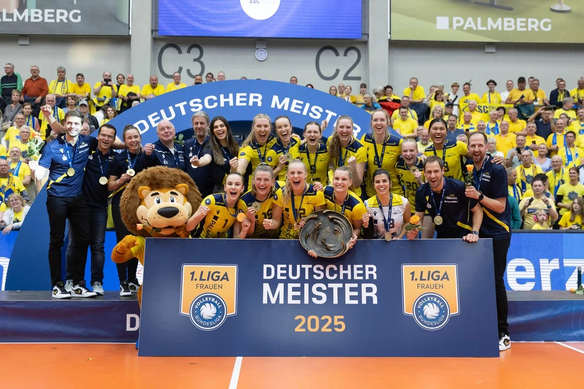 Deutscher Meister 2025: Schwerin krönt Saison mit Titelgewinn